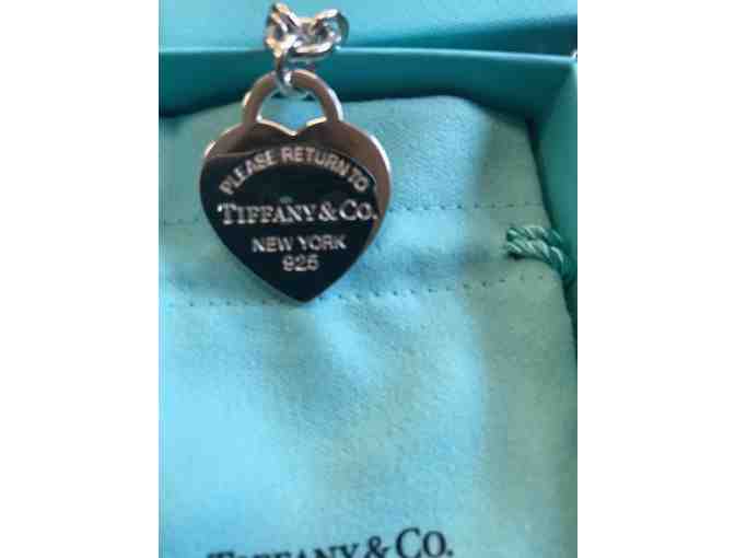 Tiffany & Co. Sterling Silver Heart Tag Necklace