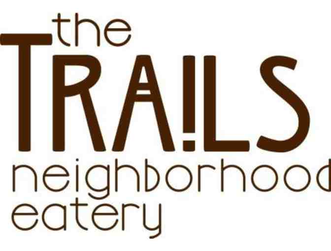 The Trails Eatery Gift Card and Items including Stacey Poon-Kinney autograph t-shirt