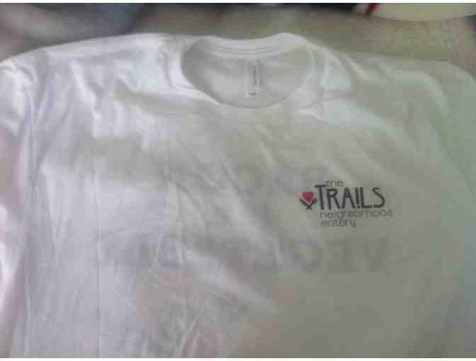 The Trails Eatery Gift Card and Items including Stacey Poon-Kinney autograph t-shirt