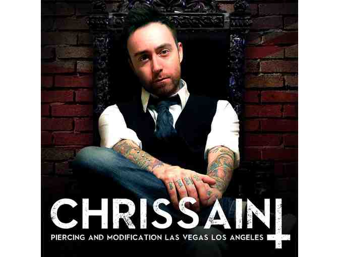 Grab a meal with Oxygen's Tattoos After Dark Body Piercer, Chris Saint