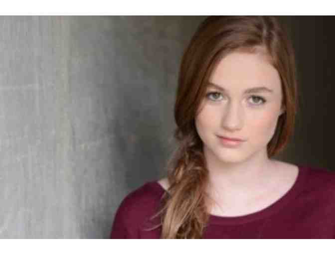 Hang out with actresses Mackenzie and Madison Lintz