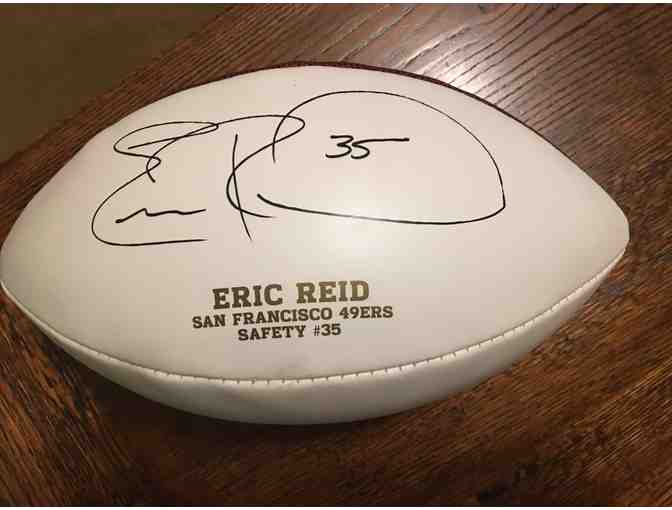San Francisco 49ers Eric Reid Autographed Football