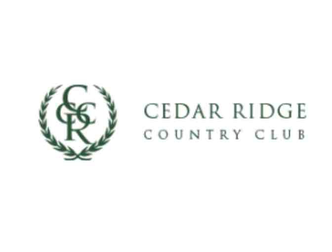 Round of Golf at Cedar Ridge Country Club