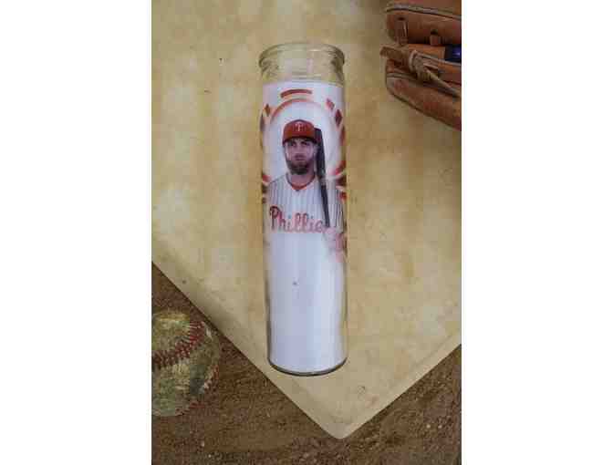 Philly Sports Prayer Candles by Steph- basket of 3