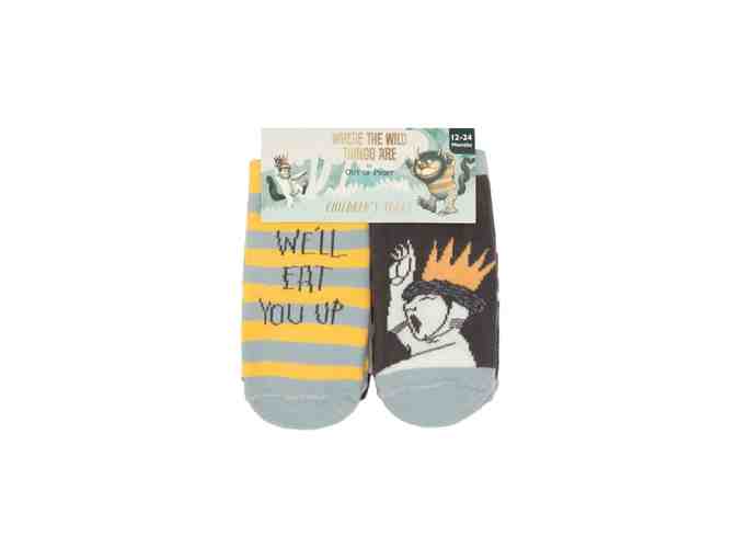 Out of Print Clothing -'Where the Wild Things Are' Tote & Child Socks