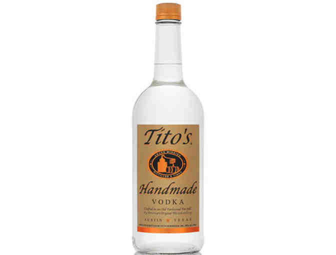 Tito's Hand Made Vodka -- Case of 12 * 1 Liter Bottles