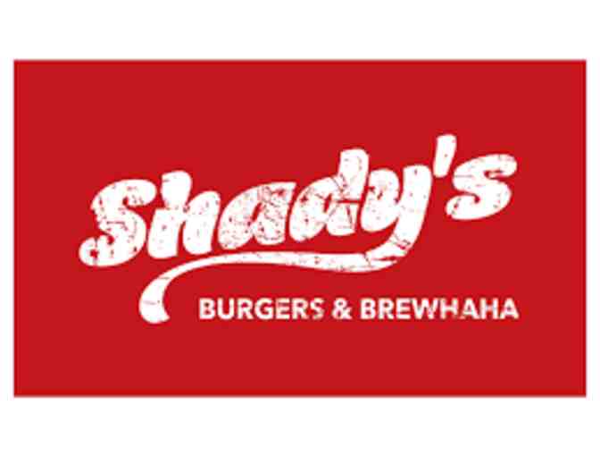 Shady's Burgers and Brewhaha Gift Card