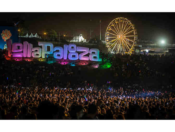 Lollapalooza in Chicago with Airfare and Lodging for 2