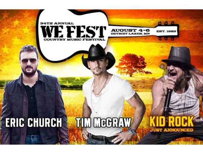 WE Country Music Festival in Detroit Lakes, Minnesota