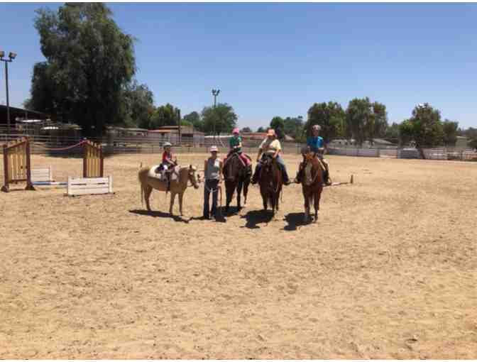 (2) One Hour Private Horseback Riding Lessons in Norco