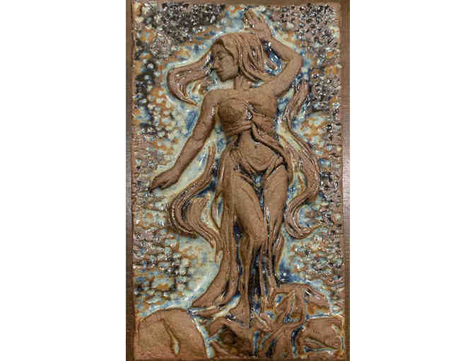 'Goddess' Ceramic Relief