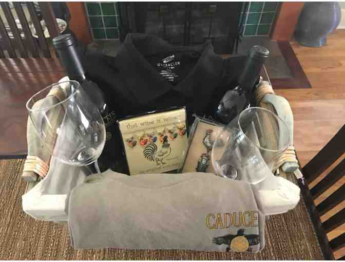 Caduceus Wine Basket