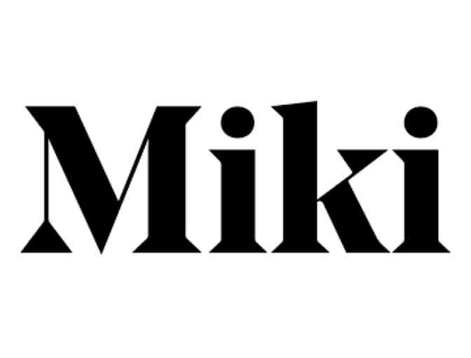 Miki -Luke Black Long Skirt -Large