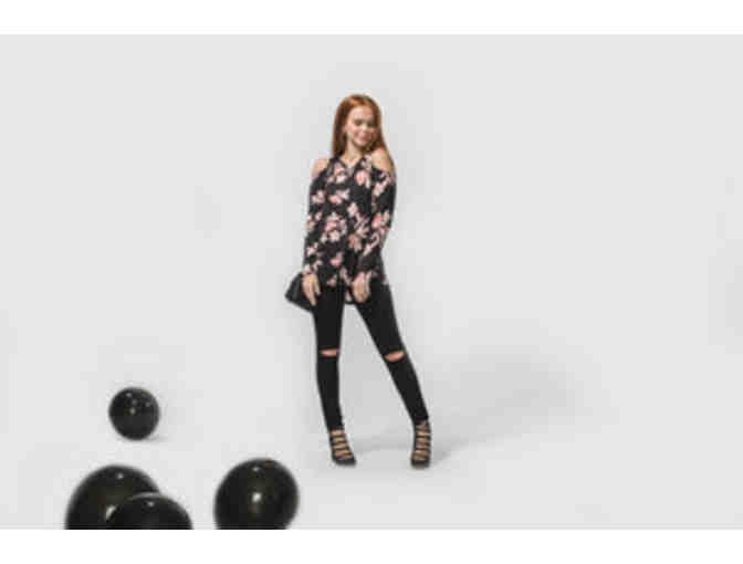 Miki Takeshi Garden Cold Shoulder Shirt - Large