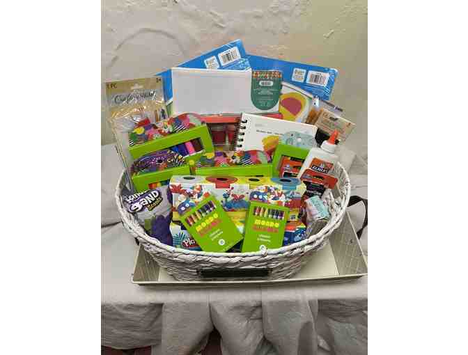 Kids Arts & Crafts Basket
