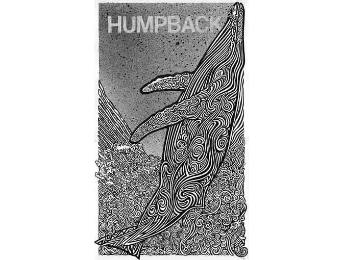 Humpback Whale Pen & Ink Art Print by Posterography