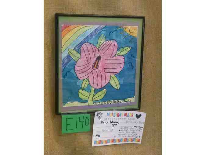 Hibiscus Flower - by 3rd grader Kelly Murphy