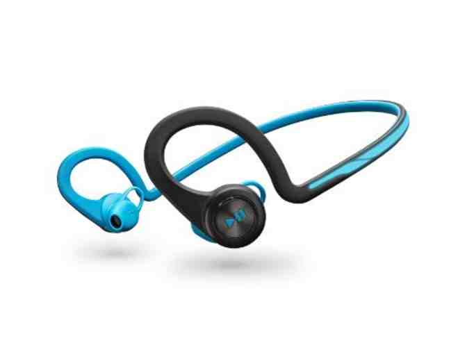 Plantronic BackBeat FIT Wirless Stereo Headphones in blue