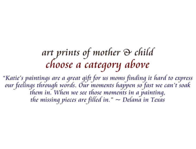 Mother & Child print by Katie Berggren