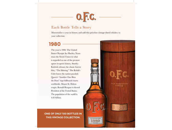 1980 O.F.C. Vintage Whiskey