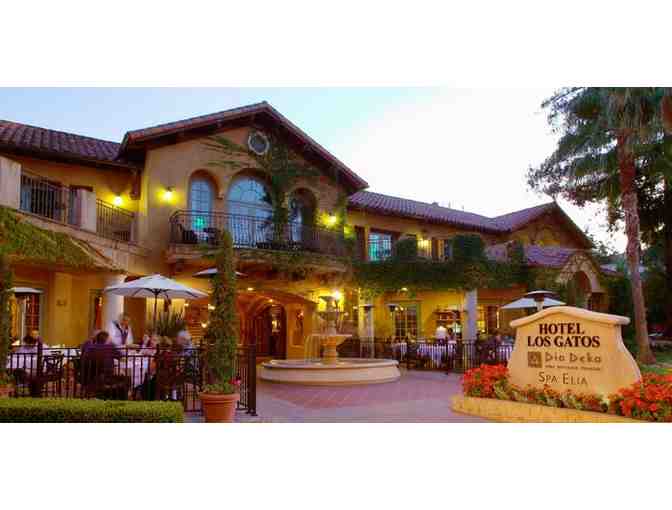 Premium Drawing Item - A Night in Los Gatos: Hotel, Dio Deka Gift Card & Movie Passes