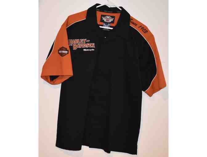 Harley Davidson Button Down Short Sleeve Shirt