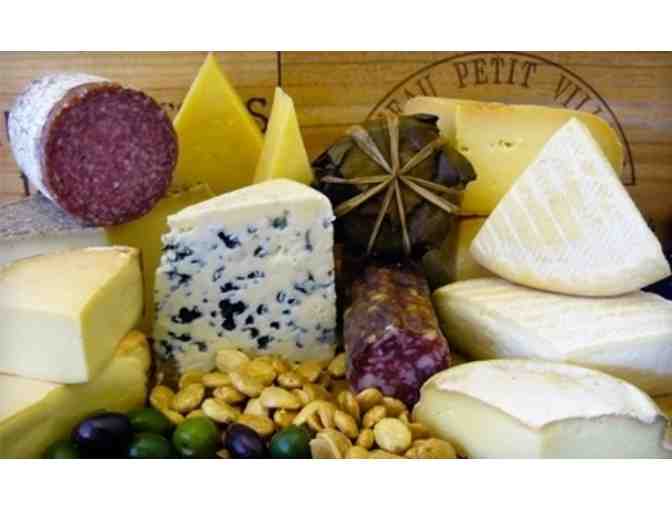Gourmet Wine and Cheese Package- Arrowine Gift Card and Michael Aram Marble Cheeseboard