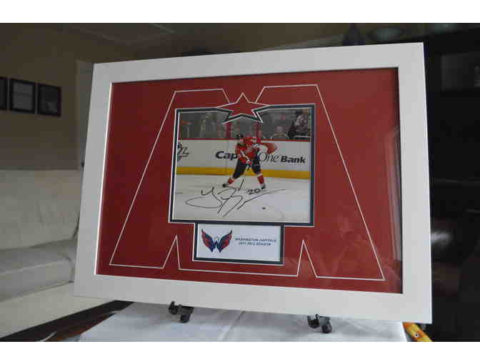 Washington Capitals Troy Brouwer Autographed Framed Photograph