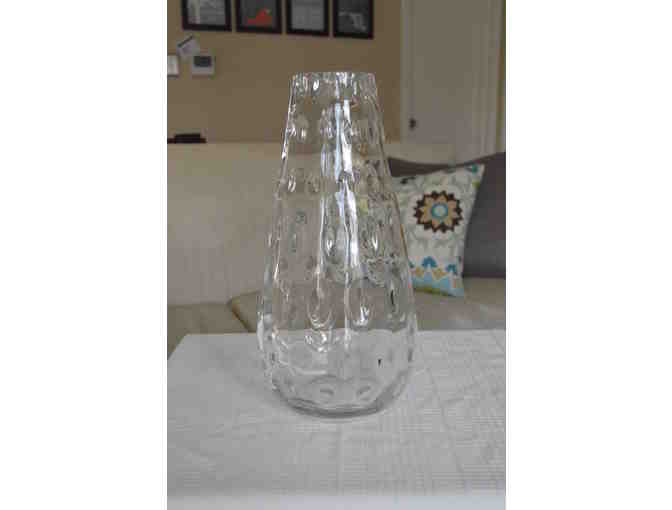 Crate and Barrel Decorative Glass Vase