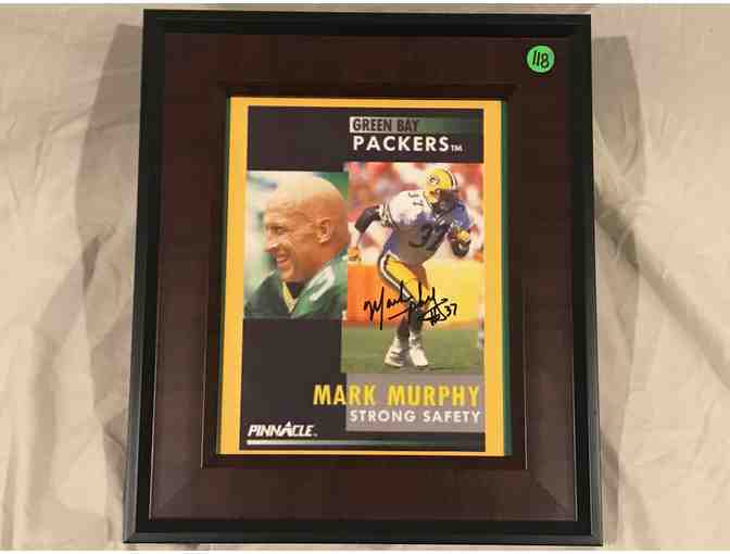 Mark Murphy, Green Bay Packers - 8' X 10' Framed photo with Certificate of Authenticity