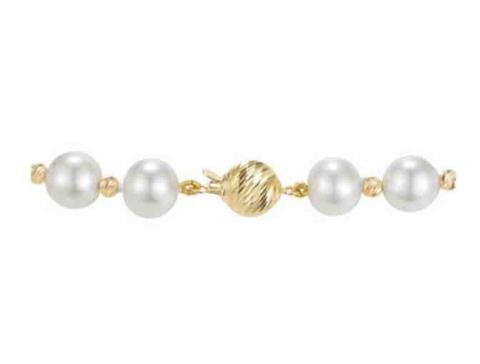 Freshwater Pearl 14kt Yellow Gold Strand Necklace
