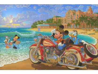 Disney - "Where the Road Meets the Sea" Limited Edition on Canvas (20"x30")