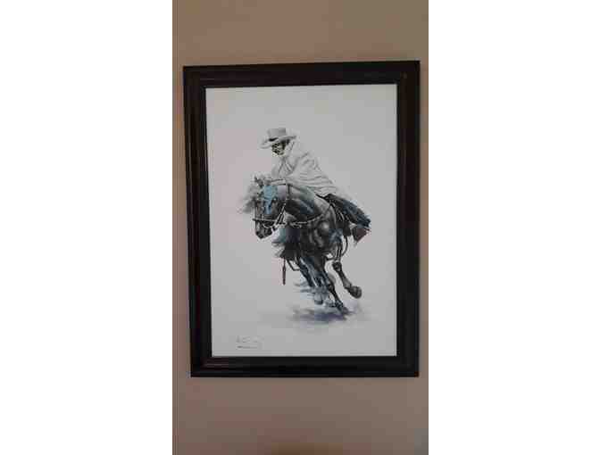 Collection of 3 Canvas Paintings (Chalan on Horse) - Photo 3