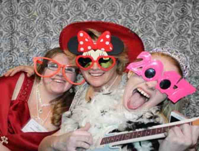 Photo Booth with Props, Photo Strips, and more!