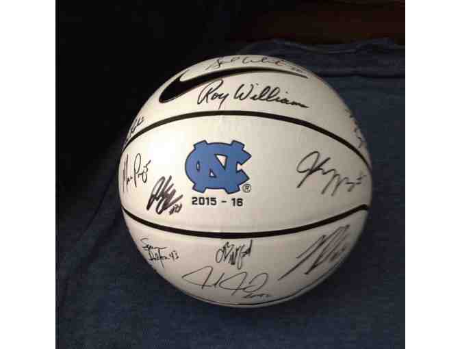 UNC Tarheels 2016 Basketball - Signed by Coach Roy Williams and Team Members!