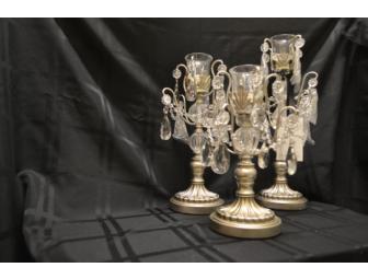 Chandelier Candelabra Set of 3