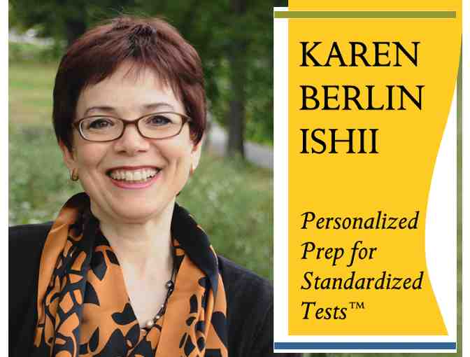 Two hour test prep with Karen Berlin Ishii Premier Tutoring and Test Prep