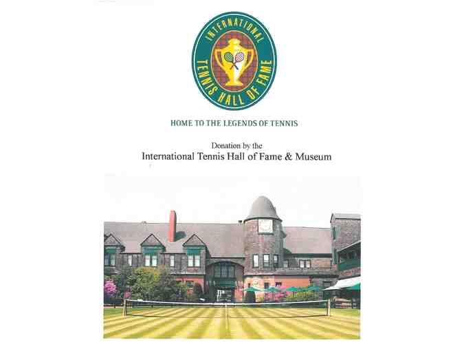 2 Passes to 2015 Tennis Hall of Fame Championships plus 2 Museum admissions in Newport, RI