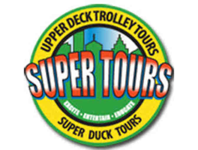4 Tickets to Boston Upper Deck Trolley Tours