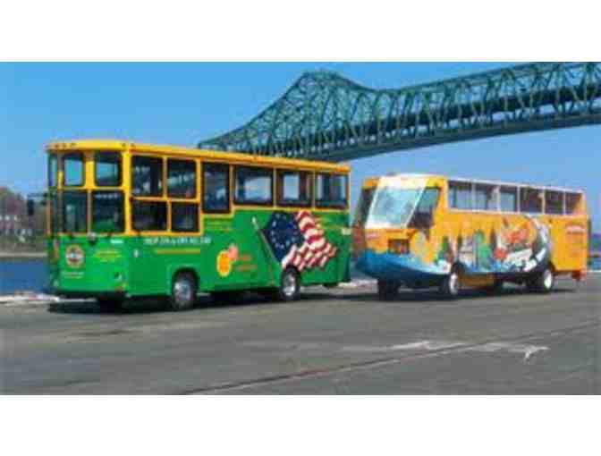 4 Tickets to Boston Upper Deck Trolley Tours
