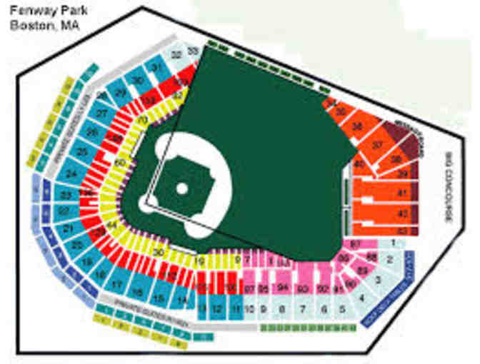 2 Tickets to the Red Sox/Blue Jays Game on Tuesday 4/28 at 6:10pm at Fenway
