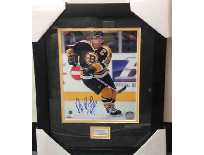 Signed and Framed Ray Bourque Photo, Former Boston Bruins