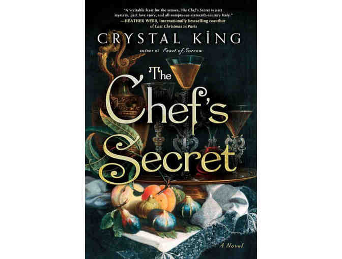 Autographed Hard Copy of The Chef's Secret, by Crystal King