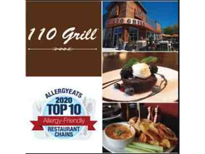110 Grill Gift Card $50 (Virtual Live Auction Item)