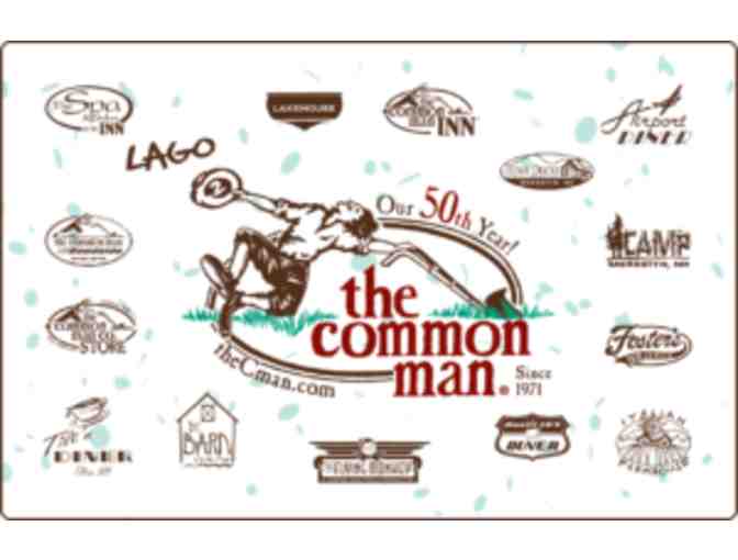 Excellent Meal at Common Man (Locations throughout NH)