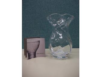 Simon Pearce Glass Vase