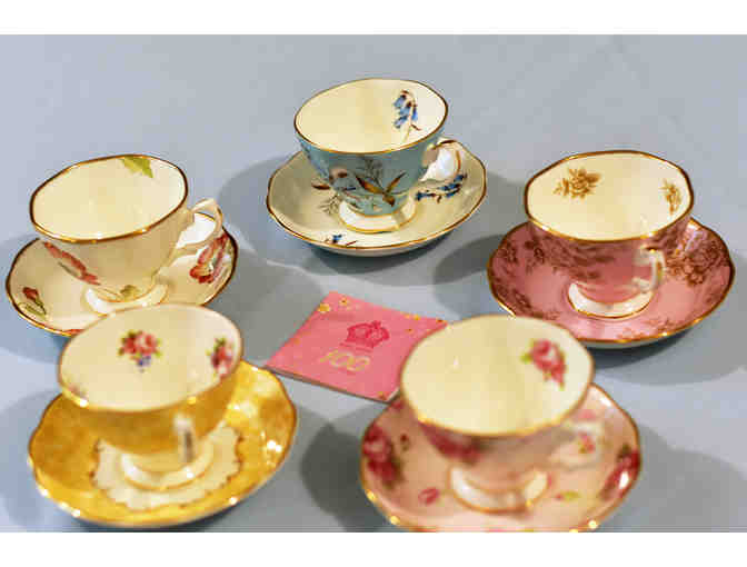 A Birthday Tea Party For Someone Special: Tea Set AND Tea Sampler from Queen Mary