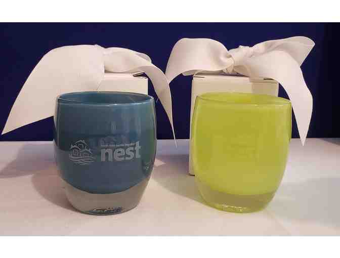 A GlassyBaby Candle with NEST Logo - Special Edition Only in NEST Auction
