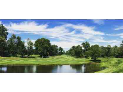 Foursome of Golf with Carts at Stanley Golf Course
