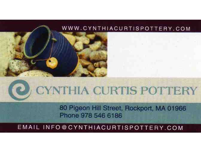 Cynthia Curtis Pottery - Private Pottery Lessons for Two (Rockport, MA)